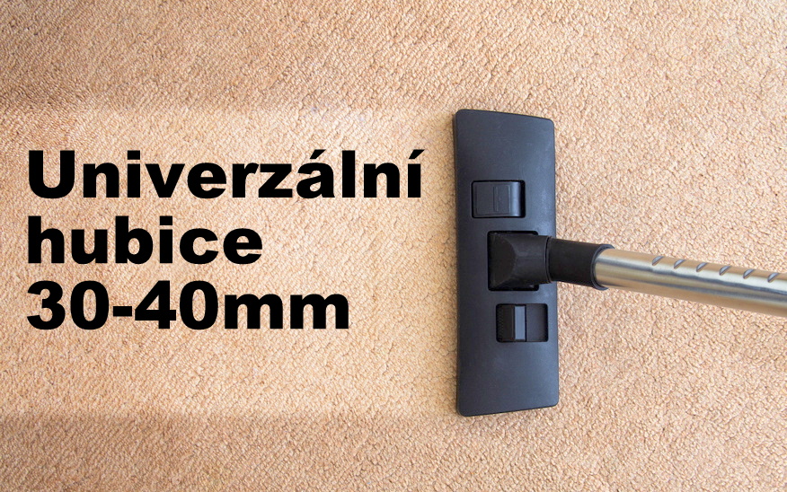 Hubice univerzln podlahov - na koberce i parkety,  s utahovac matic 30-40 cm