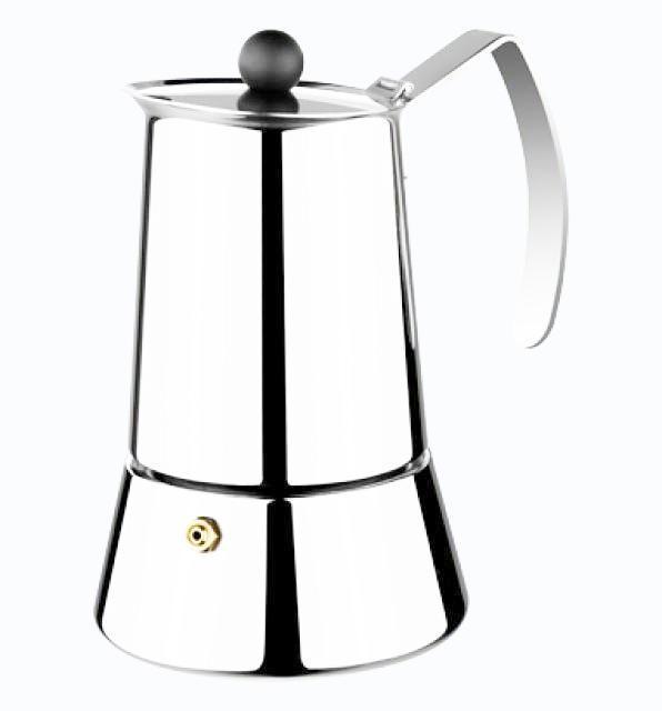 Moka konvice Monix Eterna 4 lky nerezov, na vechny druhy plotnek
