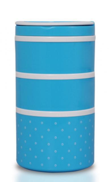 3 komorov jdlonosi 2 L s uchy dvoupl᚝ov Eldom TM 205 Blue