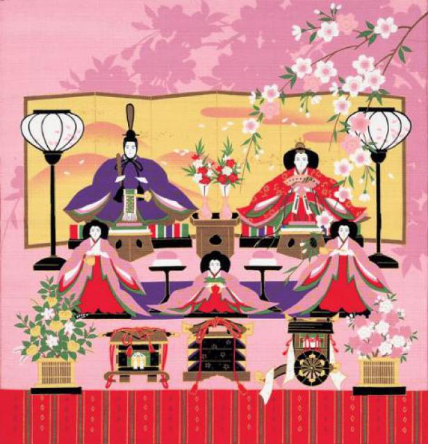 Japonsk tek Furoiki Hina 50 x 50 cm