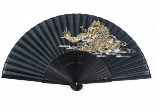 Japonsk vj z bambusu a hedvb Black Dragon