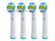 Nhradn hlavice Koma pro elektrick zubn kartky Braun Oral-B 3D WHITE, 4 ks.