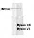 Redukce pro DYSON DC a V6 ady pro pipojen hubic a nstavc 32mm