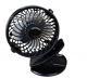 Stoln klipsov USB ventiltor KINZO, prmr 13,5 cm 