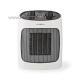 Horkovzdun ventiltor Nedis HTFA18WT s spornm keramickm topnm lnkem PTC pro mstnost a do 20 m².