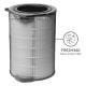 Filtr Electrolux FRESH360 - EFDFRH6 na zachycen nepjemnch pach je uren pro istiky vzduchu Electrolux PA91-604GY a PA91-604DG.