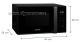 Mikrovlnn trouba Concept MT4520bc, 20 l