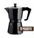 Moka konvice Pezzetti ItalExpress, ern, 6 lk.