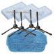Karte a filtry pro CECOTEC Conga 999 a Tesla Robostar iQ100 s mopem, sada 8ks