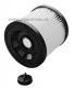 2x omvateln HEPA filtr pro KRCHER WD 2, WD 3, SE 4001 (nhrada 6.414-552.0)