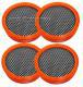 Filtry pro PHILIPS SpeedPro Aqua, SpeedPro Aqua 500 omvateln 4ks - nhrada FC8009/01
