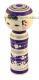 Japonsk panenka Kokeshi Kikuemaki Purple 14,5 cm