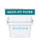 Filtr na vodu Aqua Optima Evolve plus pro konvice Aqua Optima, Brita a Maxtra, 3 ks