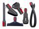 6v1 Sada karte, hubice a flexi hubice pro DYSON Gen5detect, V15, V12, V11, V10, V8, V7