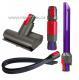 Alternativn sada hubic a turbokarte pro klid pro DYSON V15, V11, V10, V8, V7, 4ks