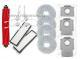 HEPA filtry, karte, mopy pro ROBOROCK Q Revo, P10 a sky, sada Maxi