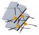 Bon kartky a HEPA filtry pro vysava TESLA RoboStar iQ300, sada 4+4ks