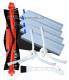 HEPA filtry a karte pro ROWENTA Explorer S20, S40, S45, S50 X-plorer, Eta Felix, Fido, sada 8ks