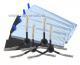 8ks Sada HEPA filtry a kartky pro ROWENTA X-plorer S130 (komp. s ZR130002)