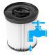 1+5ks Sada filtr omvateln pro Parkside PWD 25, PWD 30, PNTS 1400 H4 a sky textiln