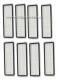 22ks HEPA filtry, karte a mopy pro XIAOMI Mi Robot Vacuum Mop 1C, 1T, 2C, Mop 2+ sada