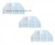 12ks Sada HEPA filtry, karte, mopy a sky pro ROIDMI Eva SDJ06RM, Eva 2023