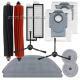 HEPA filtry, karte a mopy pro ROBOROCK S8 MaxV Ultra a sky, sada 12ks