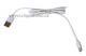 Bezlopatkov sloupov stoln ventiltor First Austria FA-5552-WI, LED osvtlen, USB-C