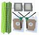 8ks HEPA filtry, kart��e a s��ky pro iRobot Roomba Max 705/504 Vac sada
