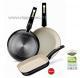 Keramick grilovac pnev na indukci Monix Nature tvercov 24 cm