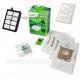 4 ks sky S-Bag, HEPA filtr H12, 1 filtr, 4 vn - originl sada k vysavai Electrolux, AEG, Philips
