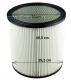 Omvateln filtr s vkem do vysavae KRCHER BDP 55, K 2201, K 2901, K 3000, K 3011 NT 301  - rozmry filtru.