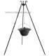 Cook King Trojnoka 180cm s kotlkem litina Natural 16l