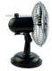 Mini ventiltor PROKLIMA 14.01 Black bateriov + USB