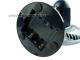 Mini ventiltor PROKLIMA 14.01 Black bateriov + USB