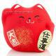 Japonsk koka tst Maneki Neko, erven S