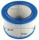 Neomvateln filtr do vysavae Alto Nilfisk Attix 30,350,360,50,550,751 WAP a Protool 260 EH - rozmry filtru.