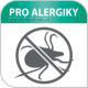 Vhodn pro alergiky - uniktn filtran systm Allergy + zachyt 99,98 % prachu a alergen. 
