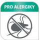 Uniktn filtran systm Allergy + zachyt 99,98 % prachu a alergen. 