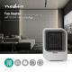 Teplovzdun ventiltor s keramickm topnm tlesem Nedis HTFA12CGY v interiru, informace od vrobce