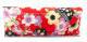 Japonsk dmsk pouzdro na brle Red Mix Flower II