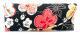 Japonsk dmsk pouzdro na brle Black Flower 3