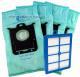 HEPA filtr H13 a sky s-Bag  E206 Anti-Allergy Kit 1+4ks - originly