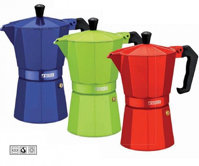 Moka konvika Monix Cobalto 6 lk modr